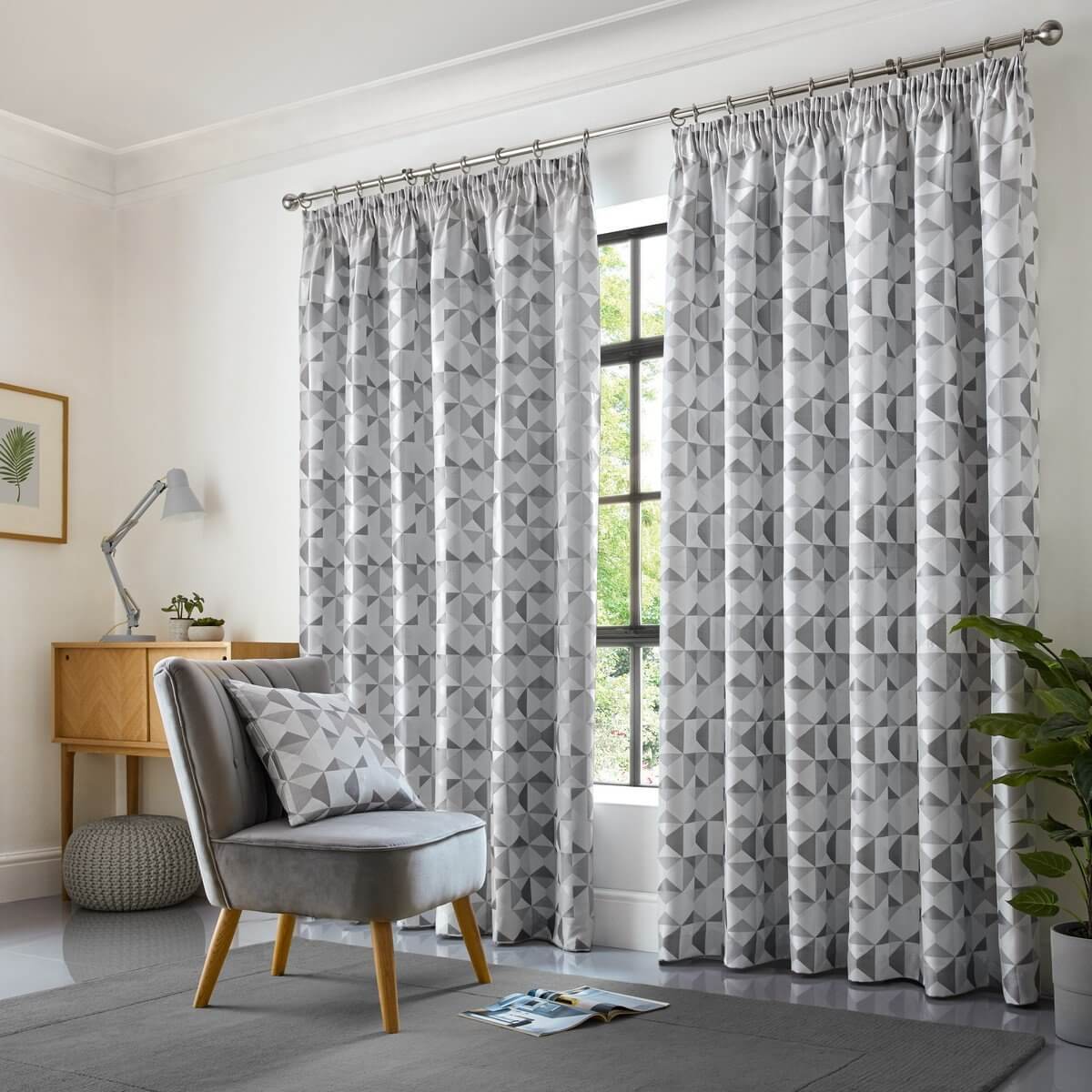 Commeercial Pencil Pleat Curtains